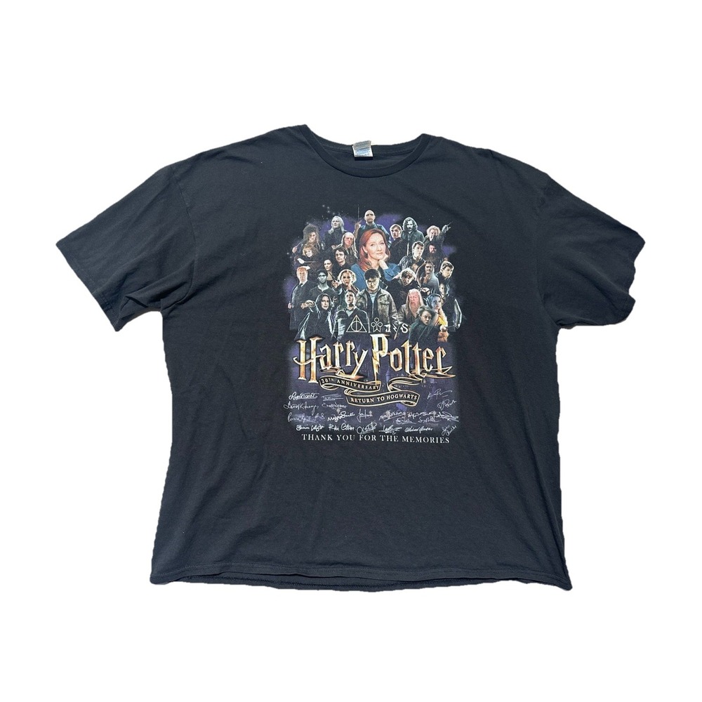 Harry Potter 20th Anniversary Return To Hogwarts Graphic T Shirt Delta Men's 3XL